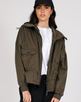 Marlow Sahara Utility Jacket Dark Olive