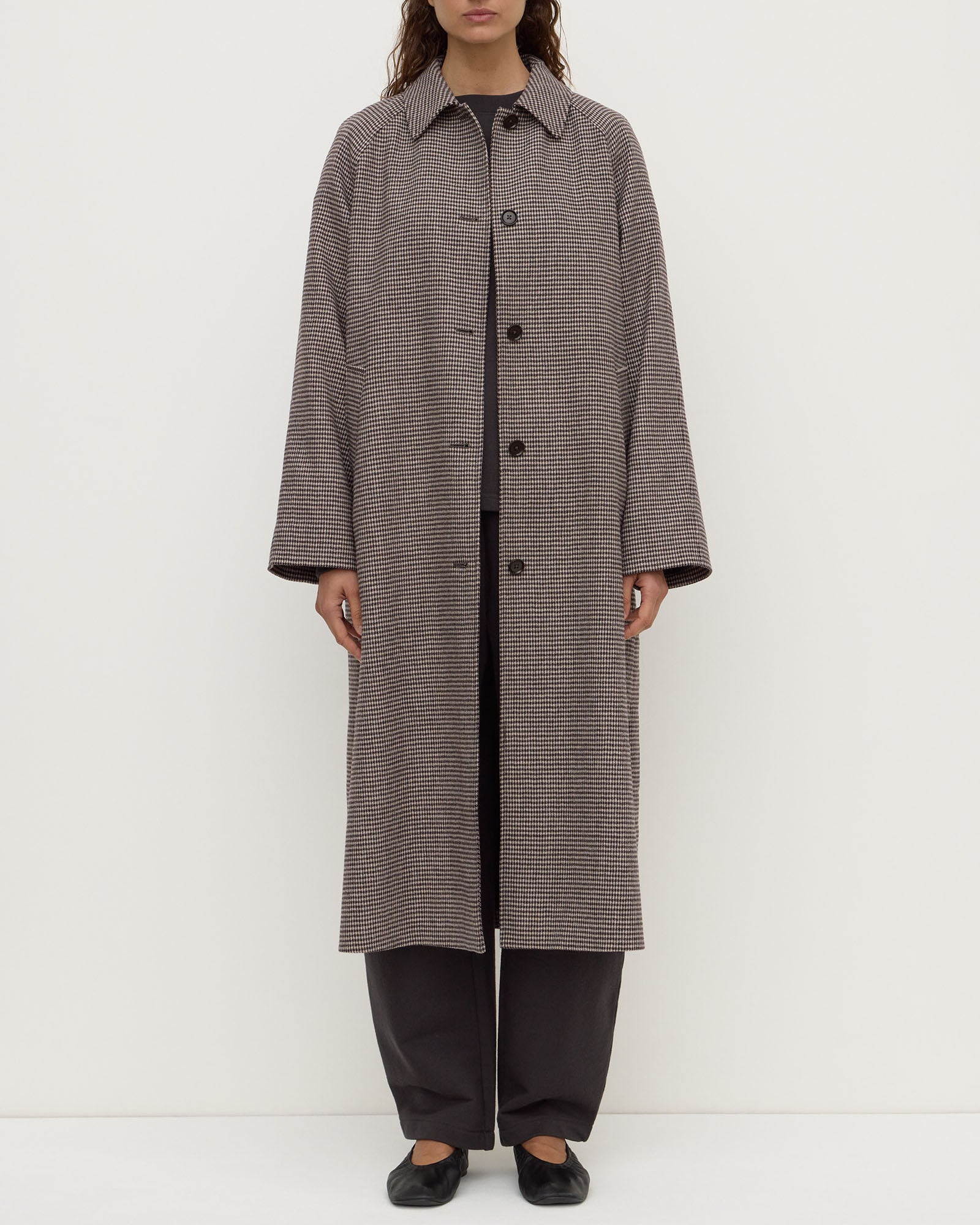 Assembly Label Solana Check Coat