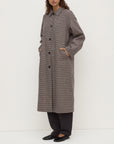 Assembly Label Solana Check Coat