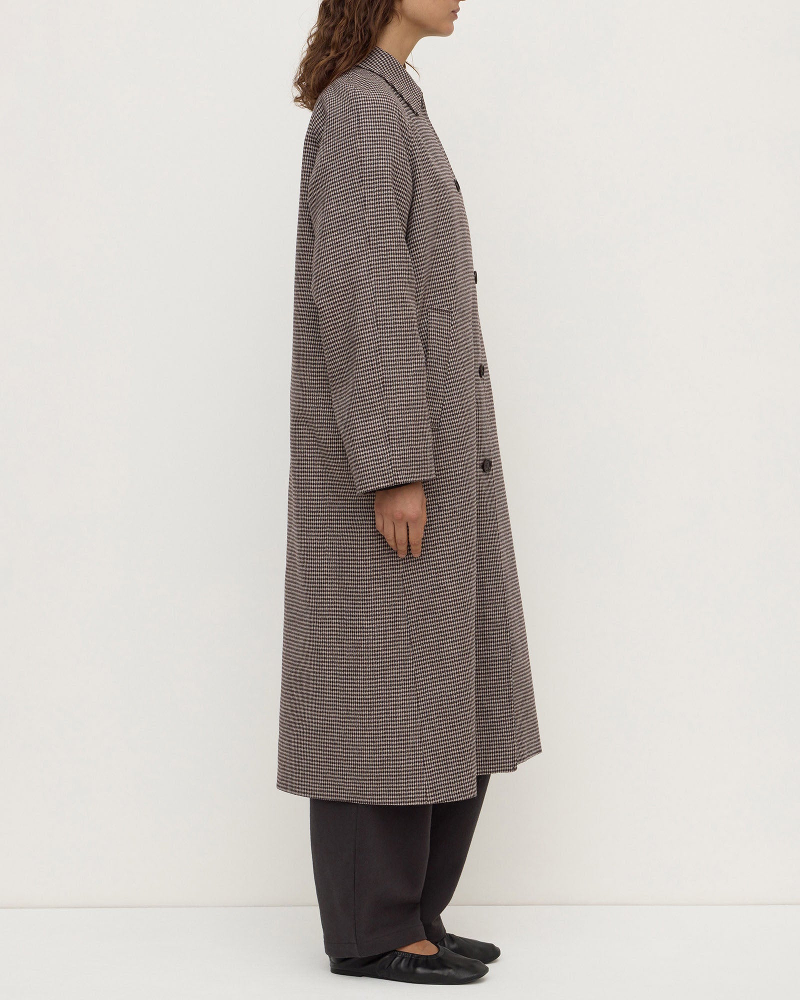 Assembly Label Solana Check Coat