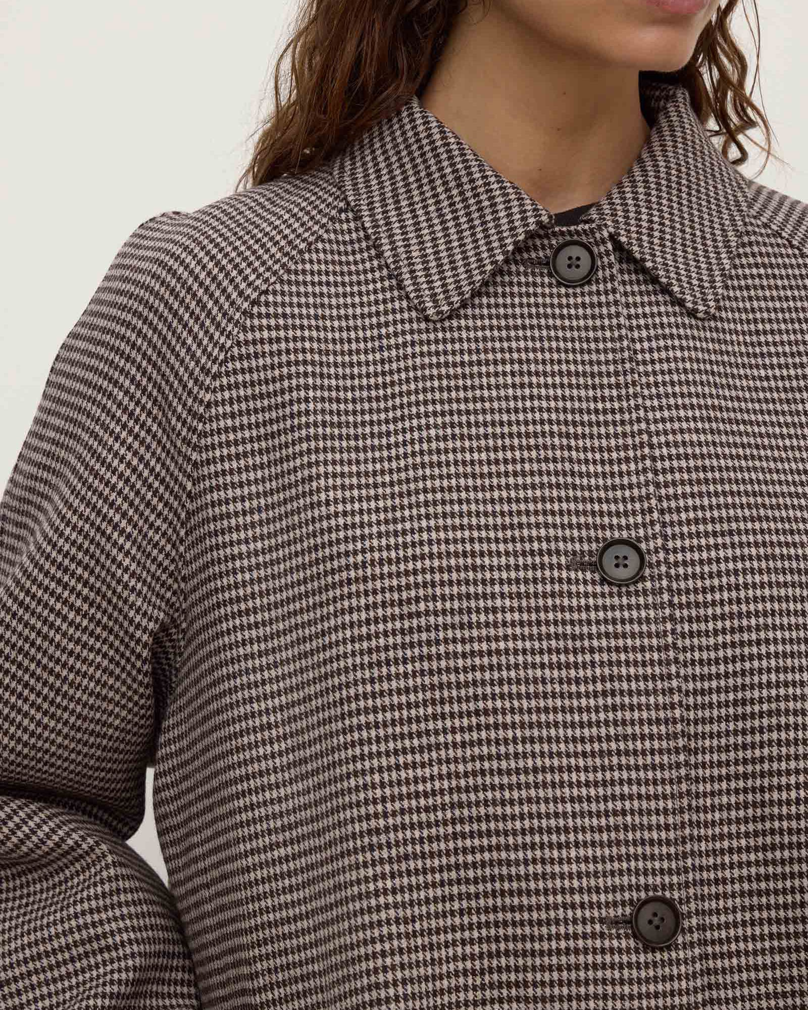 Assembly Label Solana Check Coat