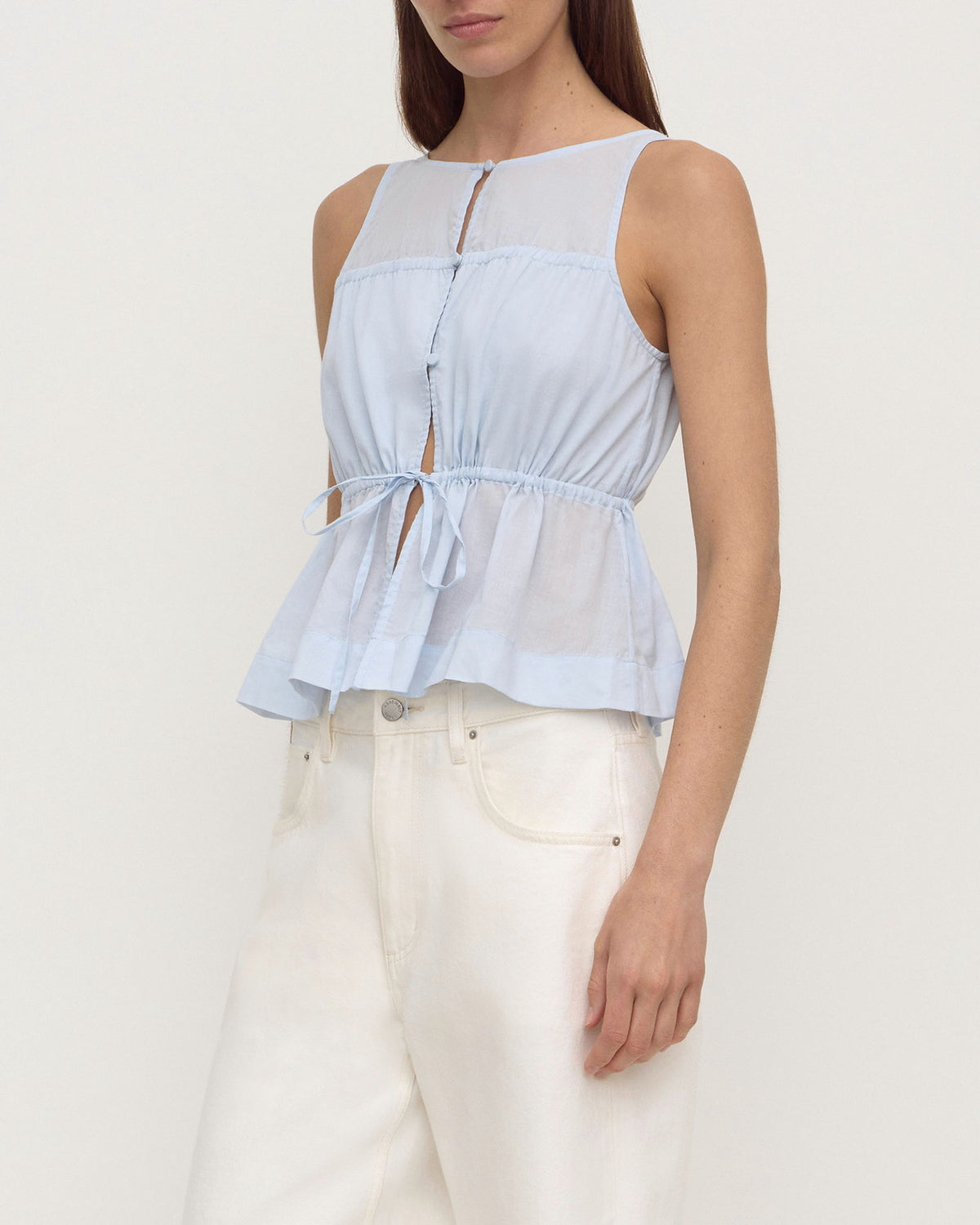 Assembly Label Suzie Top Powder Blue