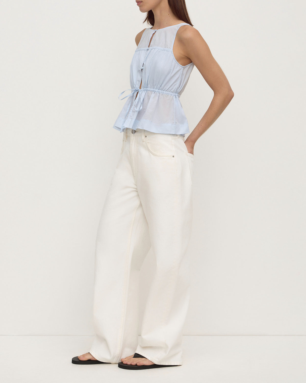 Assembly Label Suzie Top Powder Blue