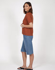 Marlow Terra Knit Shirt Rust