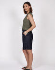 Marlow Terra Knit Tank Olive