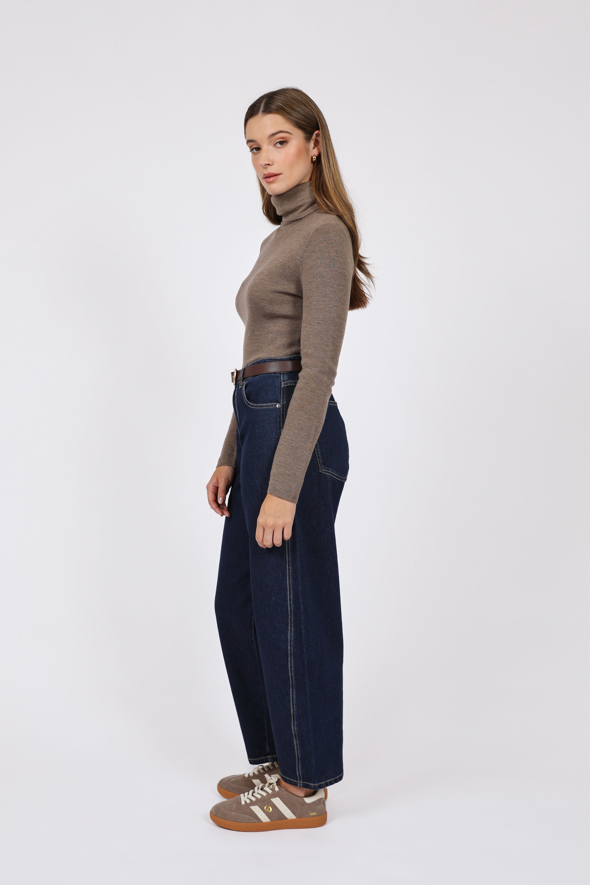 Marlow Curve Barrel Jeans Midnight Wash