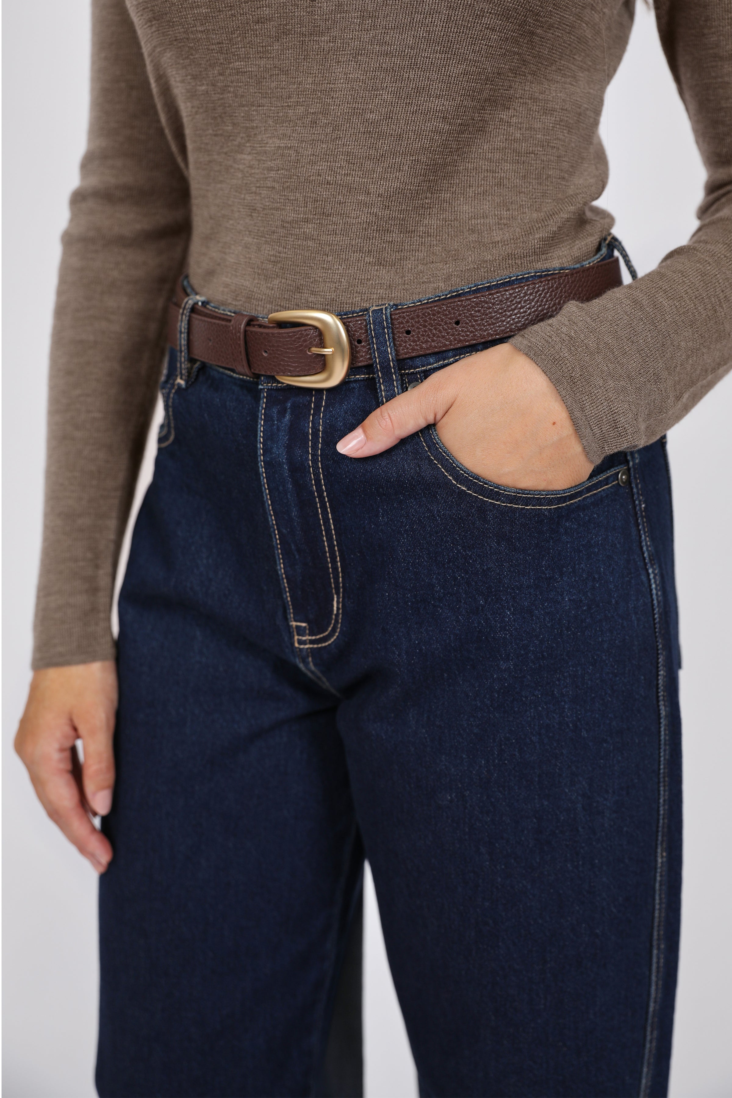 Marlow Curve Barrel Jeans Midnight Wash