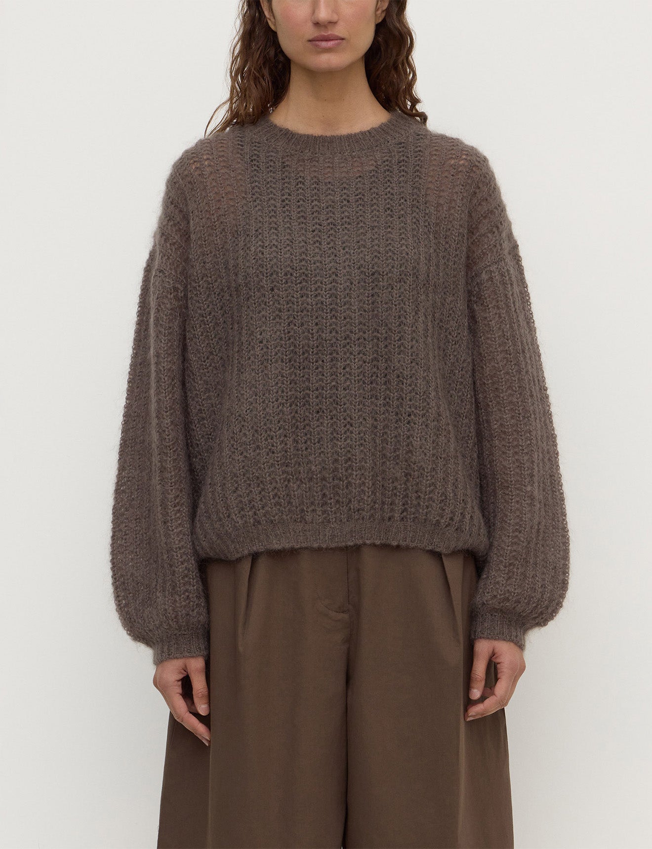Assembly Label Tulsa Mohair Knit Bark