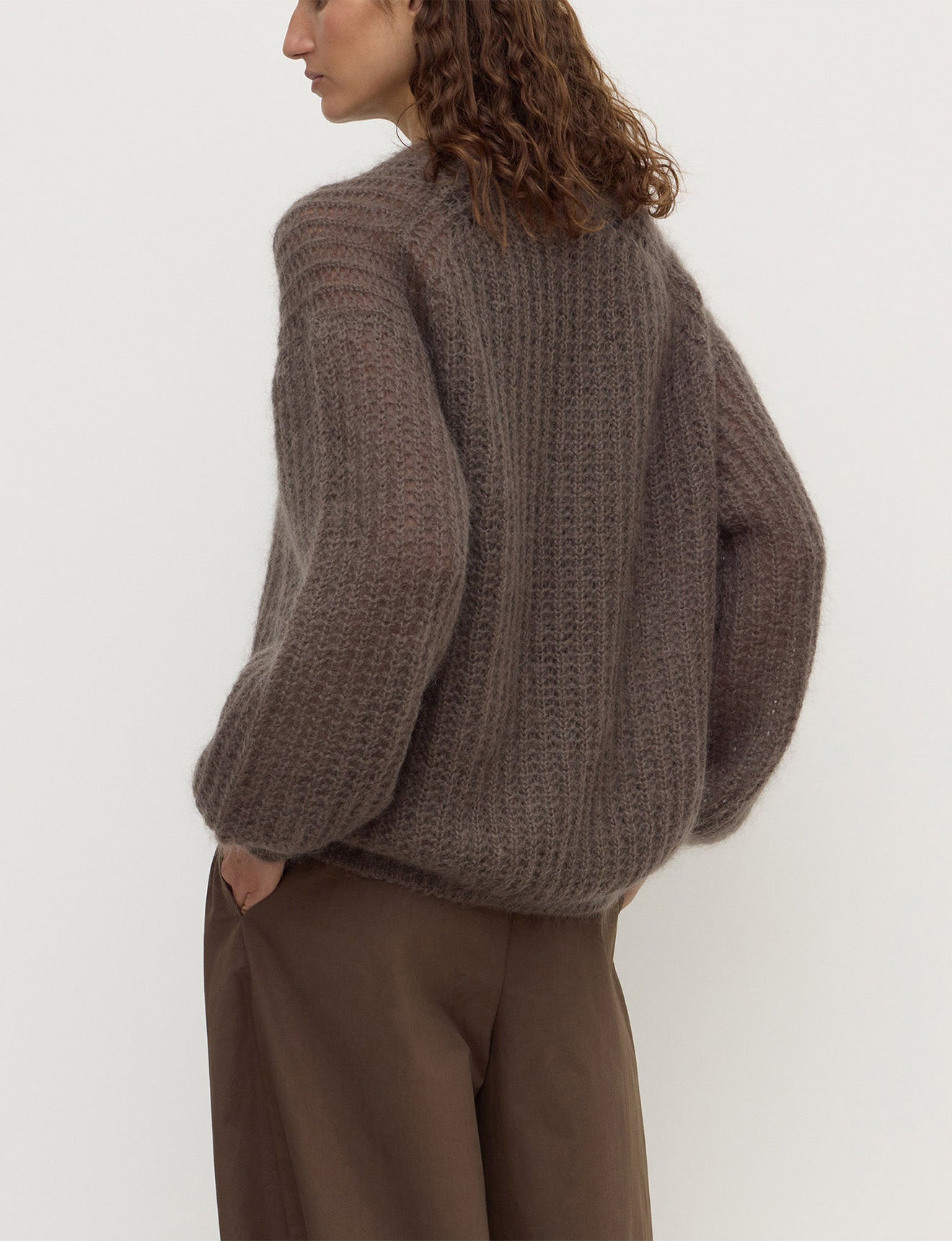 Assembly Label Tulsa Mohair Knit Bark