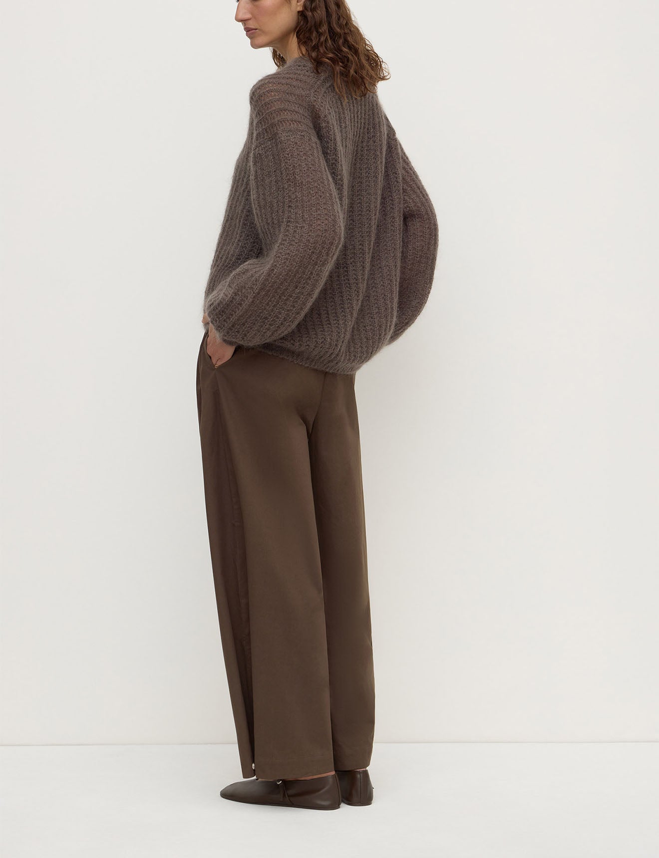 Assembly Label Tulsa Mohair Knit Bark