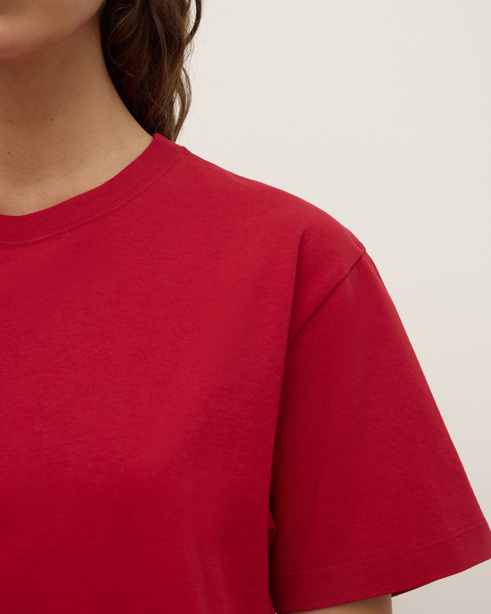 Assembly Label Organic Base Tee Mulberry