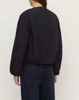 Assembly Label Zoie Padded Bomber Jacket Navy