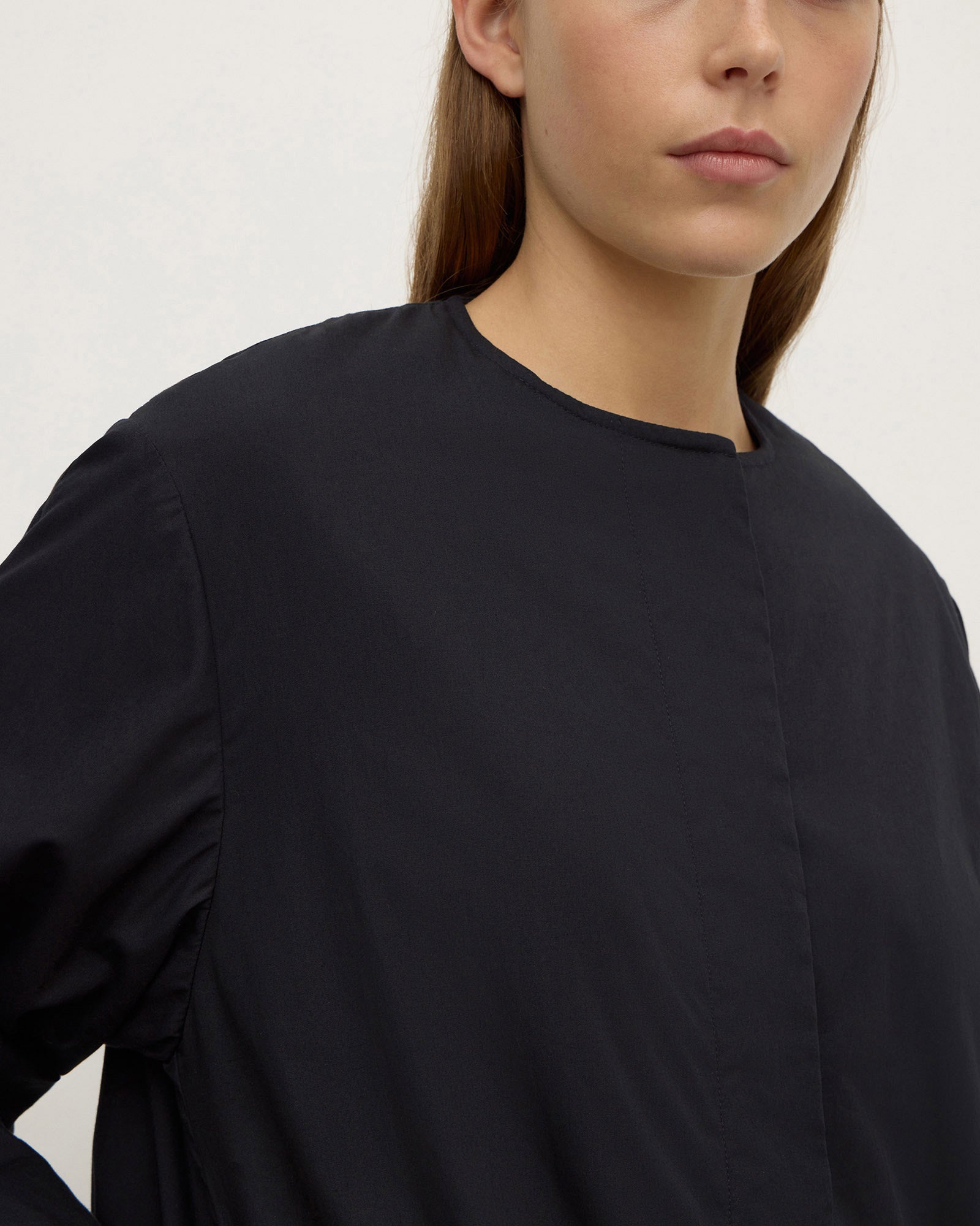 Assembly Label Zoie Padded Bomber Jacket Navy