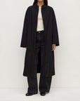 Assembly Label Zoie Padded 3/4 Coat Black