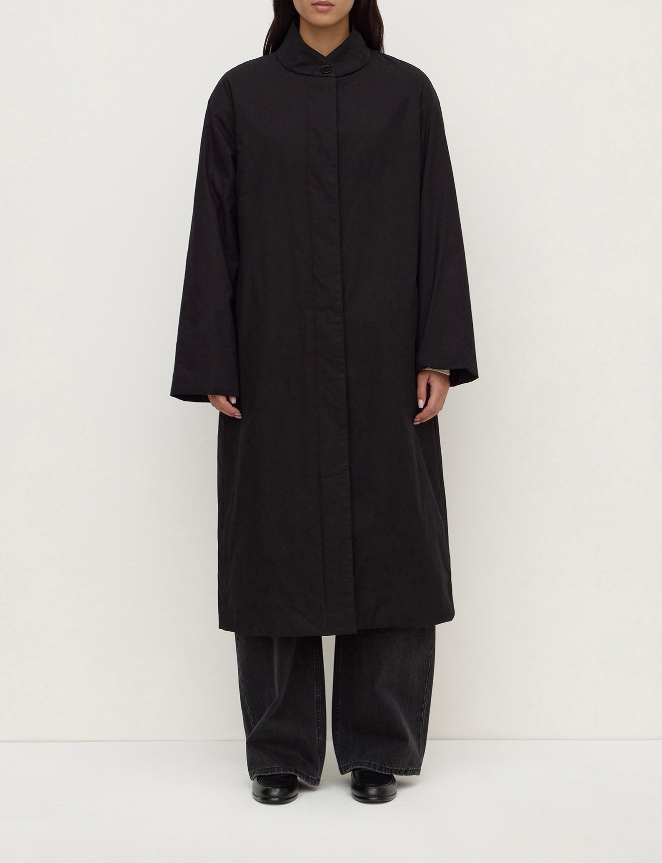 Assembly Label Zoie Padded 3/4 Coat Black