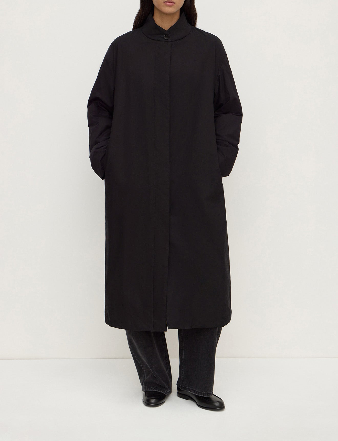Assembly Label Zoie Padded 3/4 Coat Black