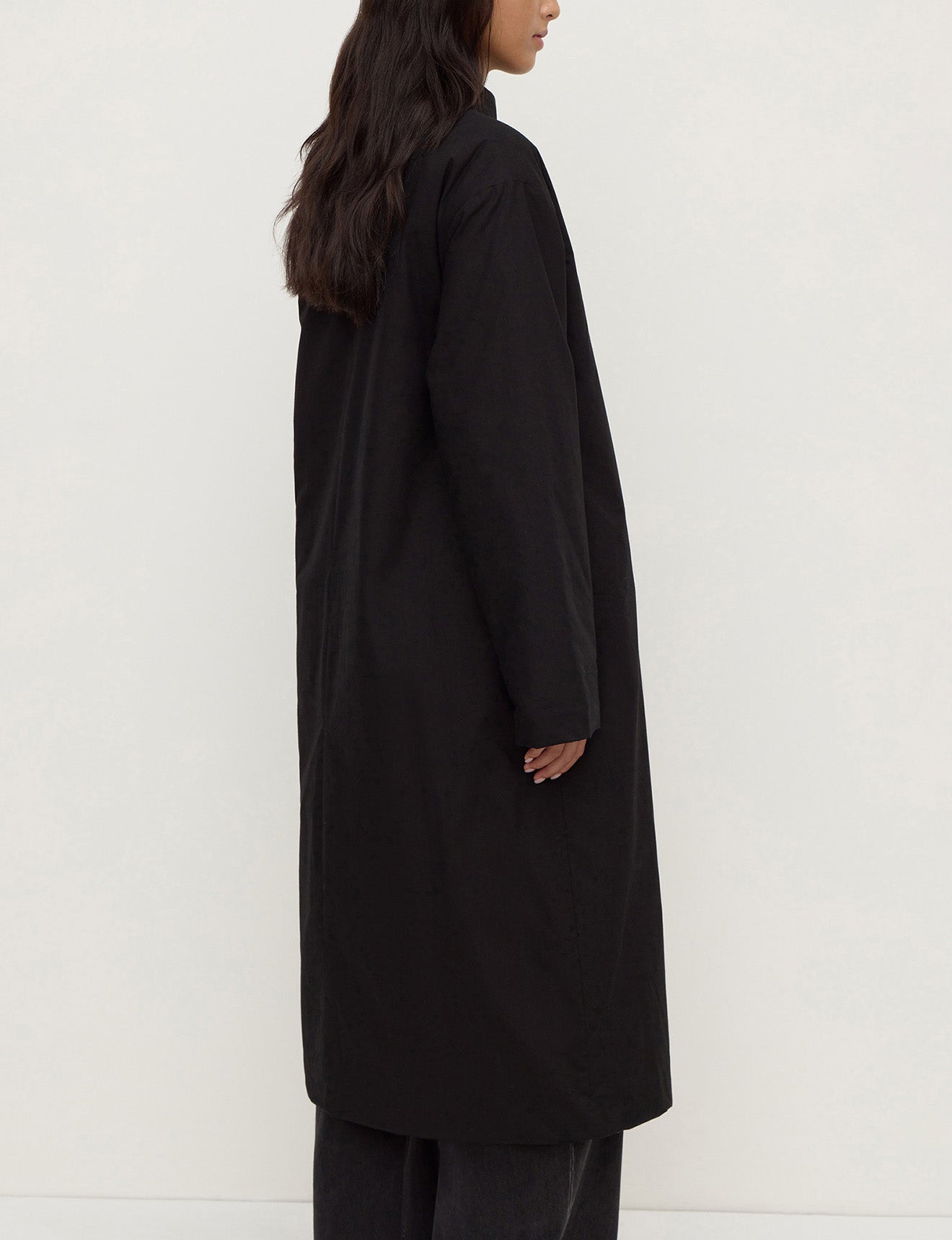 Assembly Label Zoie Padded 3/4 Coat Black