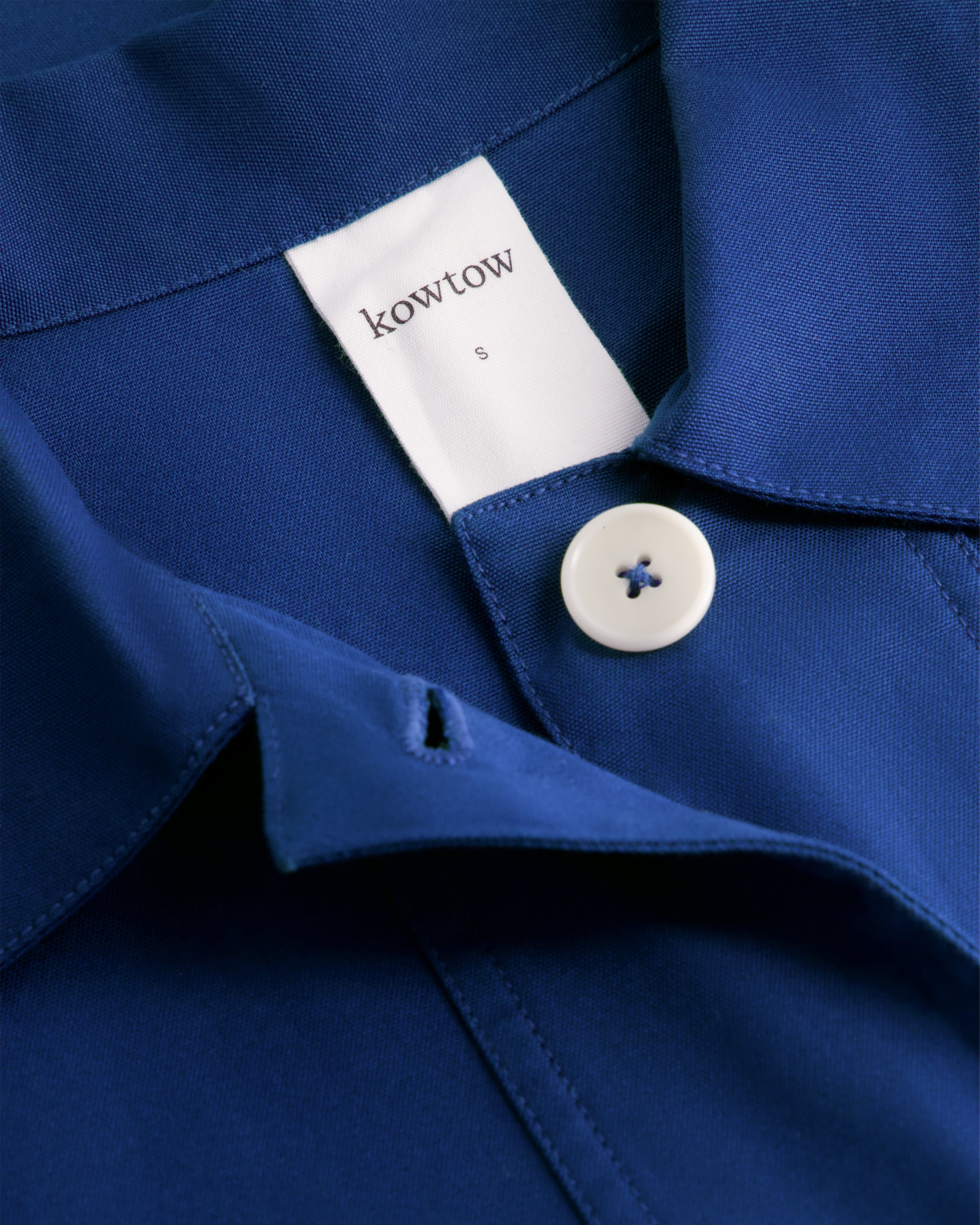 Kowtow Artisan Jacket Factory Blue