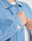 Kowtow Ava Jacket Sky Denim