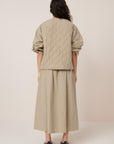 Kowtow Axis Vest Pinstripe