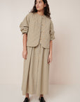 Kowtow Axis Vest Pinstripe