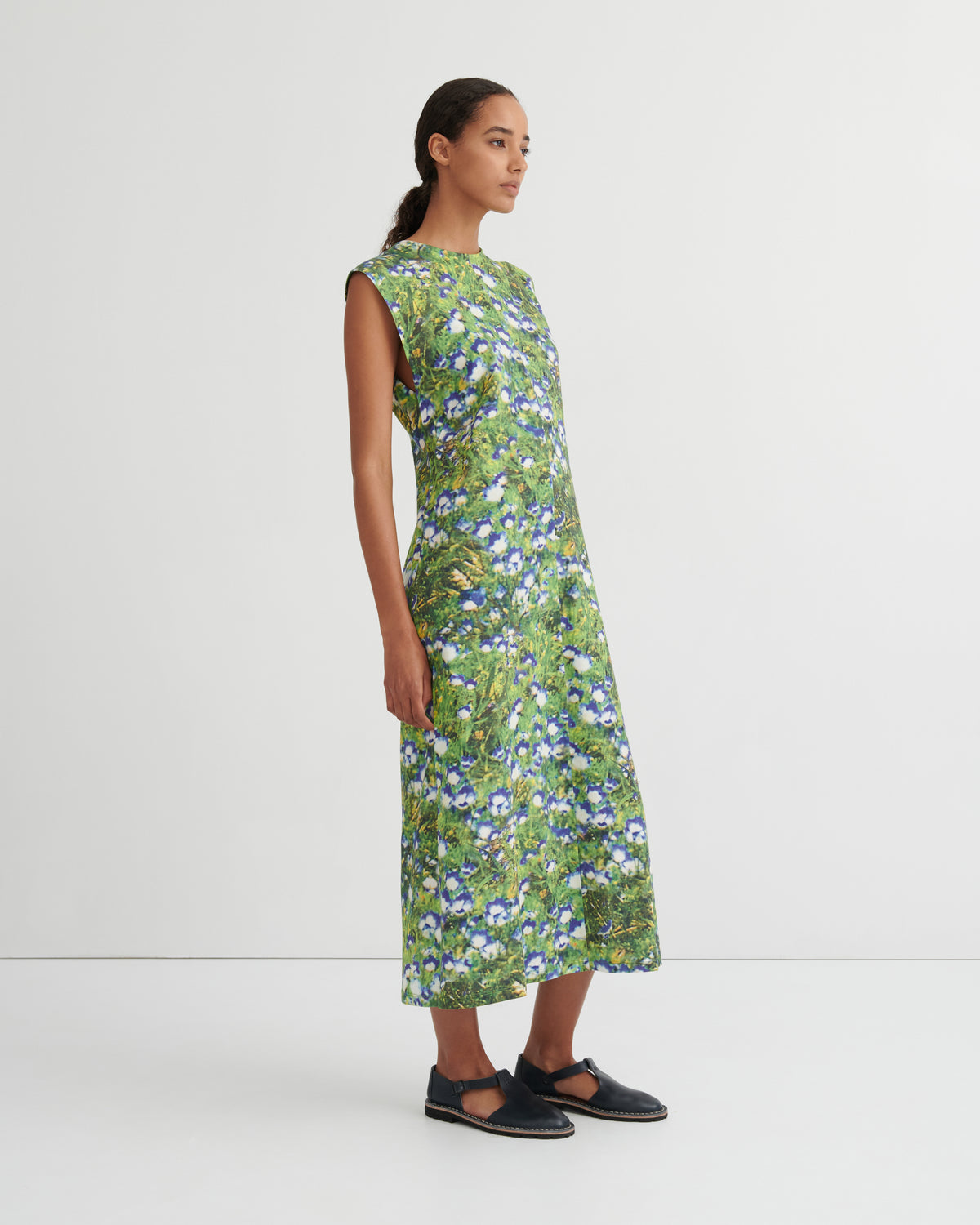 Kowtow Bluebell Dress Floral Print
