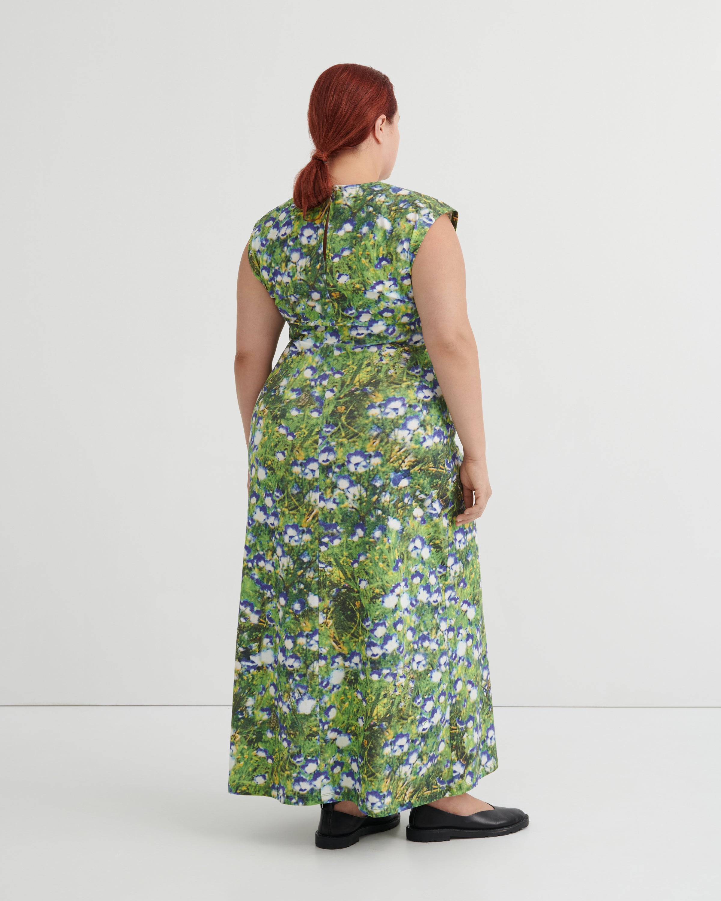 Kowtow Bluebell Dress Floral Print