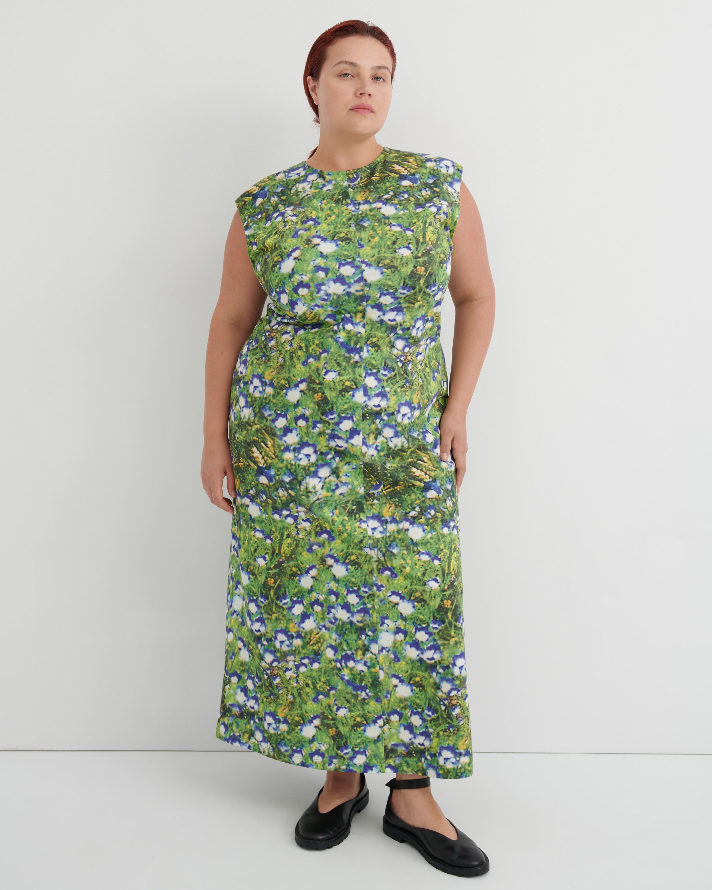 Kowtow Bluebell Dress Floral Print