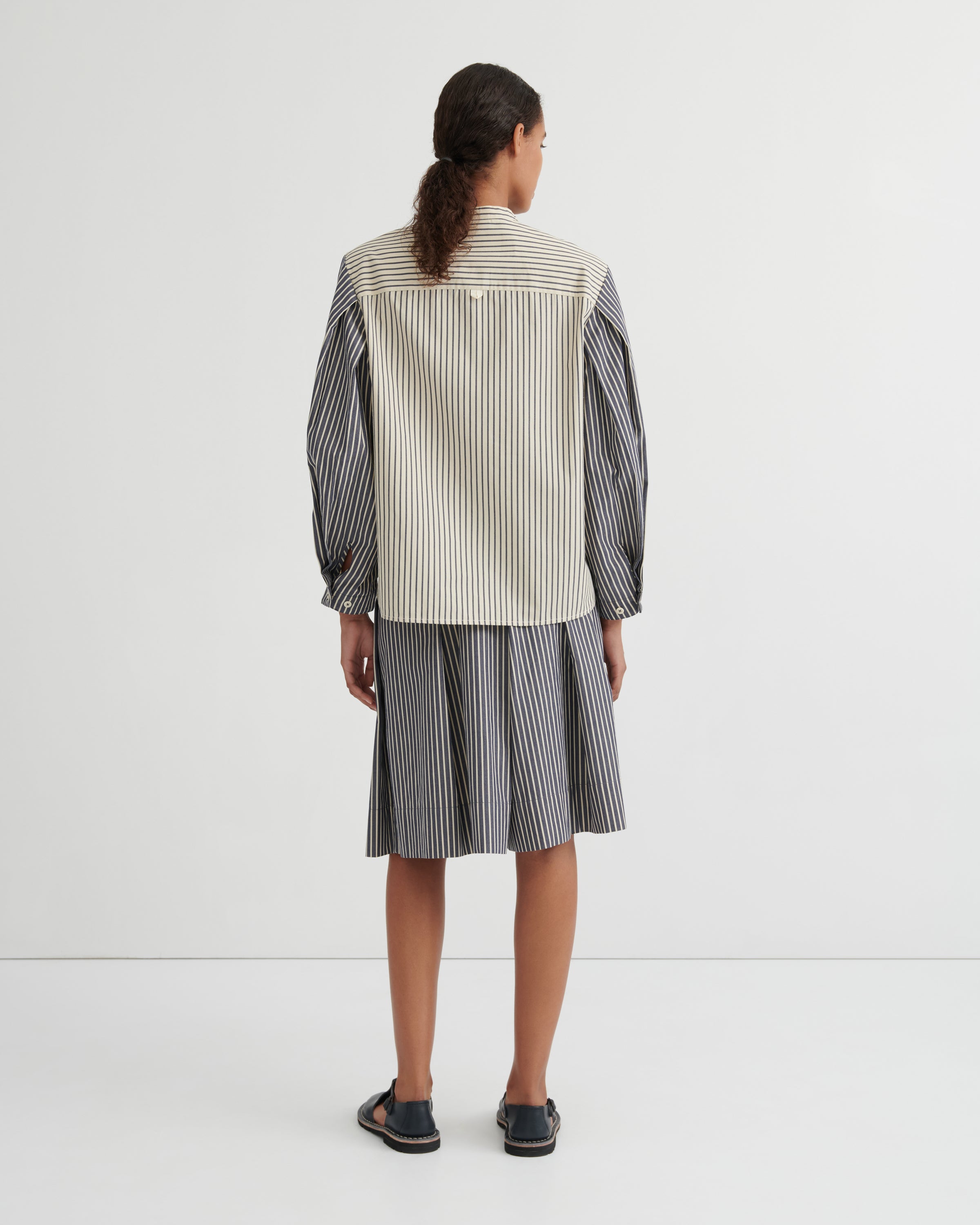 Kowtow Curate Shirt Stripe