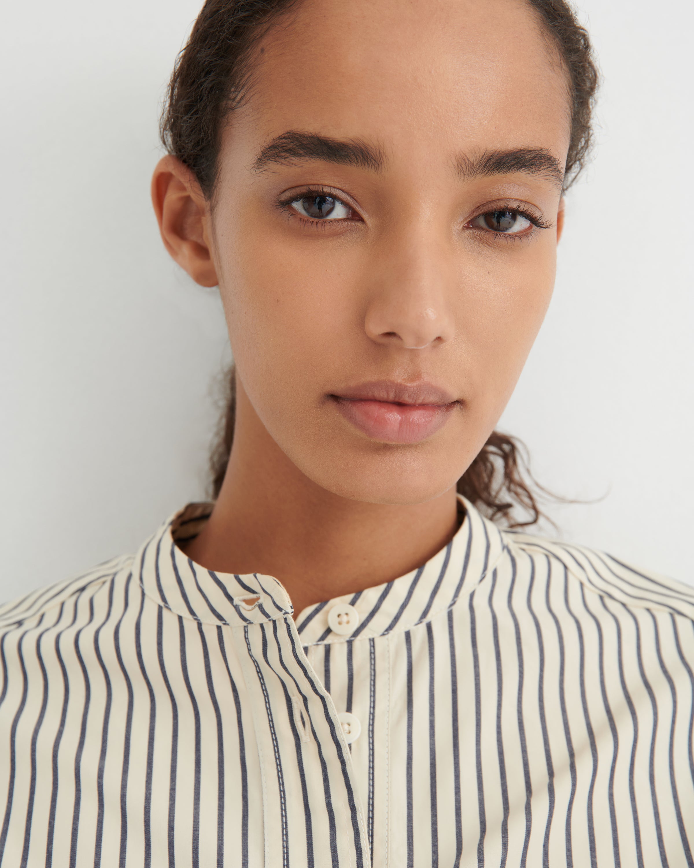 Kowtow Curate Shirt Stripe