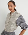 Kowtow Curate Shirt Stripe
