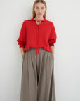Kowtow Drape Pant Flint