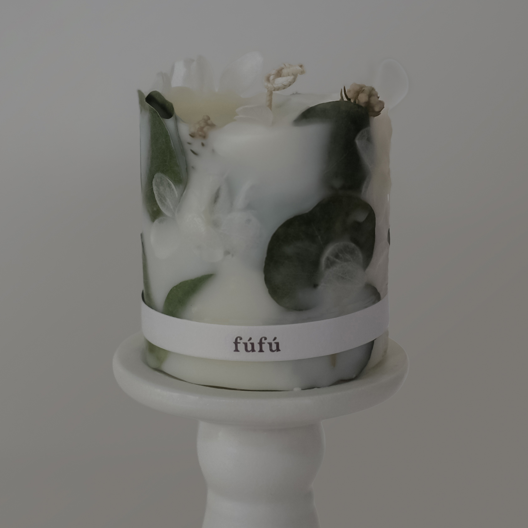 FuFu Bouquet Pillar Candle Dreamed a Dream