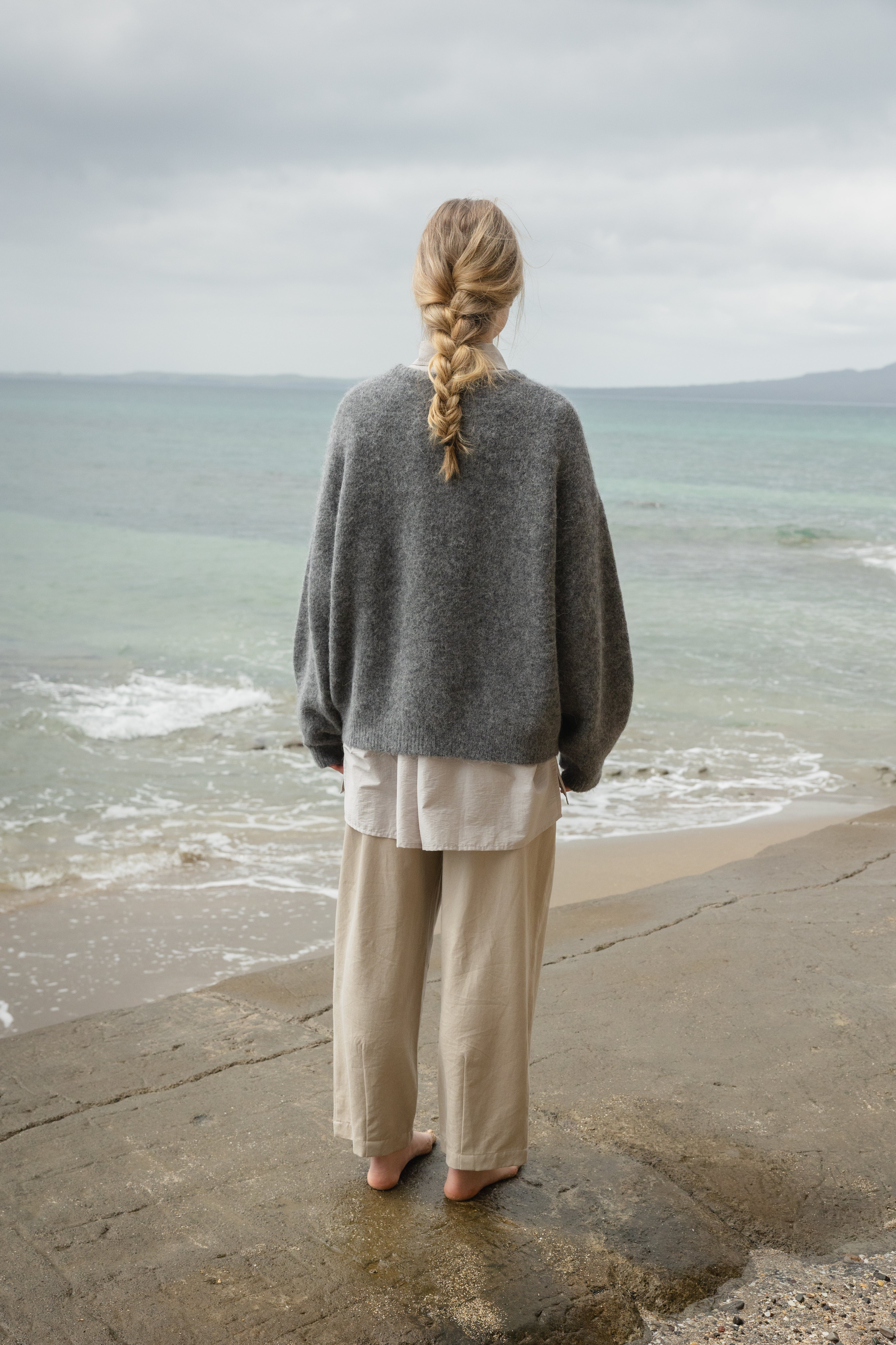 Sophie Store Effortless Twill Pants Oat