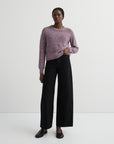 Kowtow Escape Crew Twisted Knit Wisteria