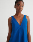 Kowtow Eventide Dress Blue Orchid
