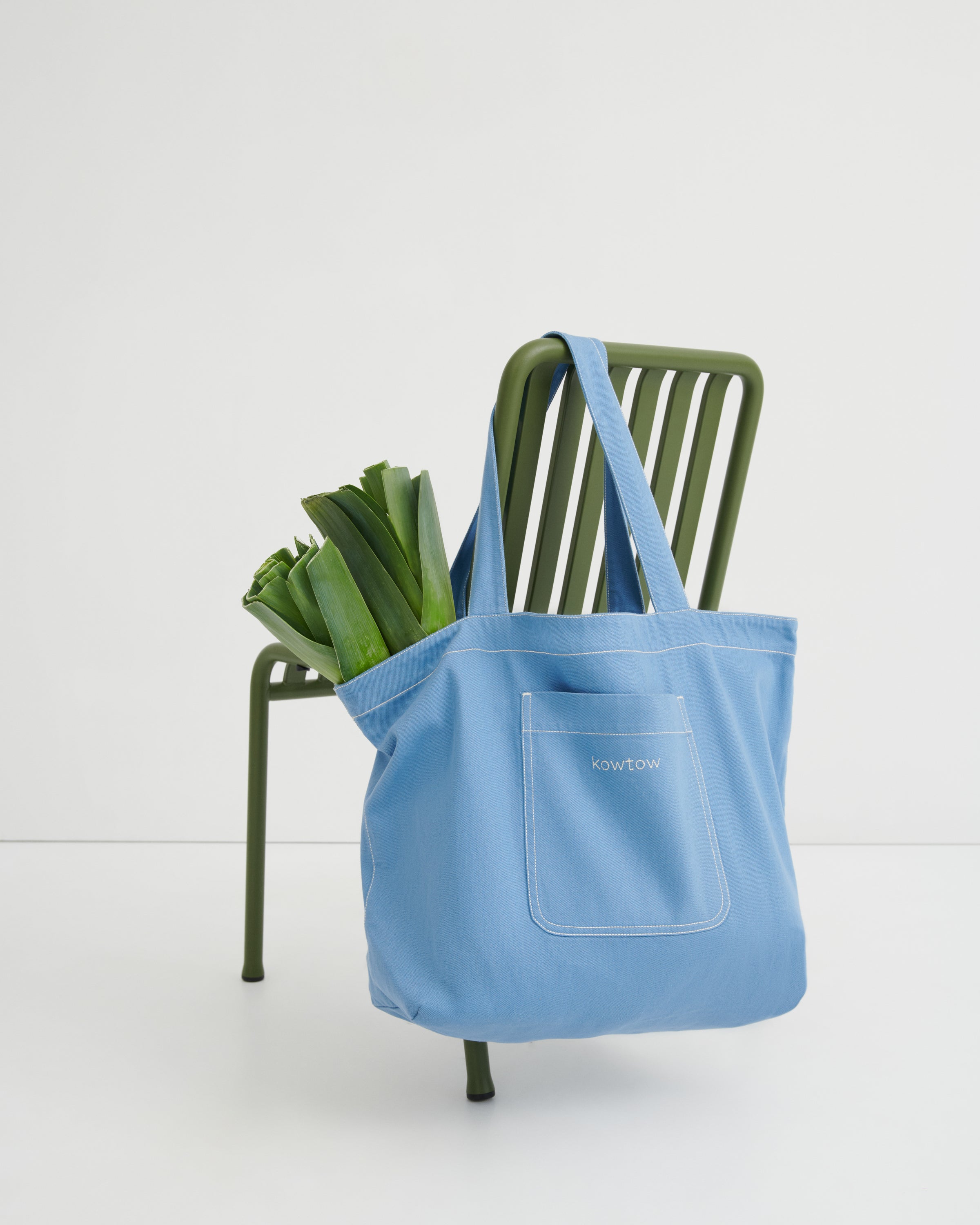 Kowtow Everyday Tote Sky Denim