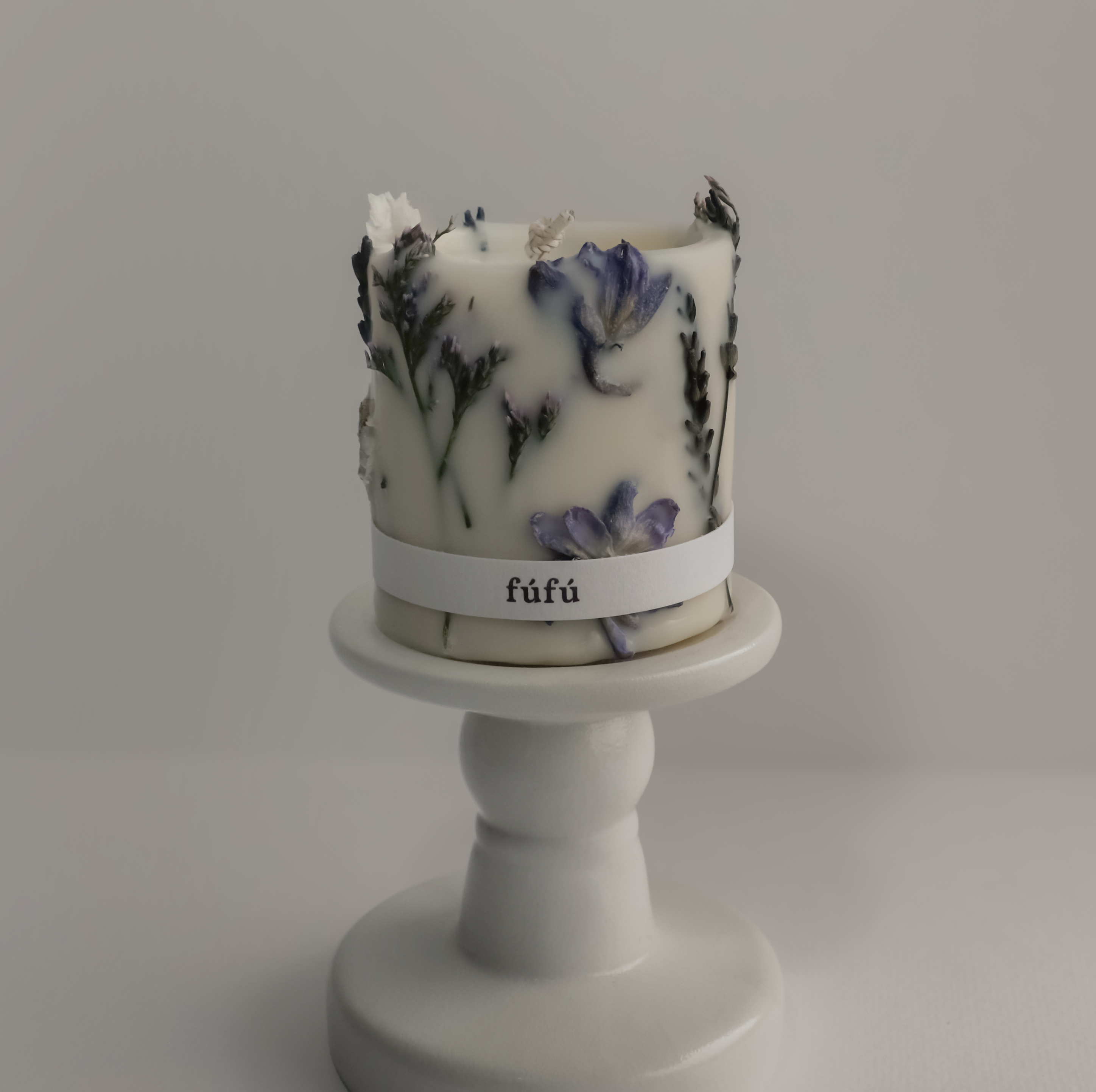 Fufu Bouquet Pillar Candle Field of South