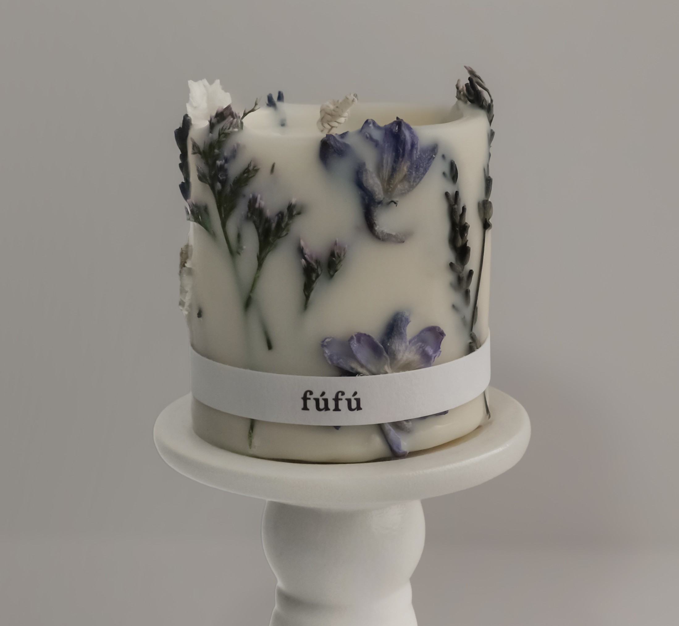 Fufu Bouquet Pillar Candle Field of South