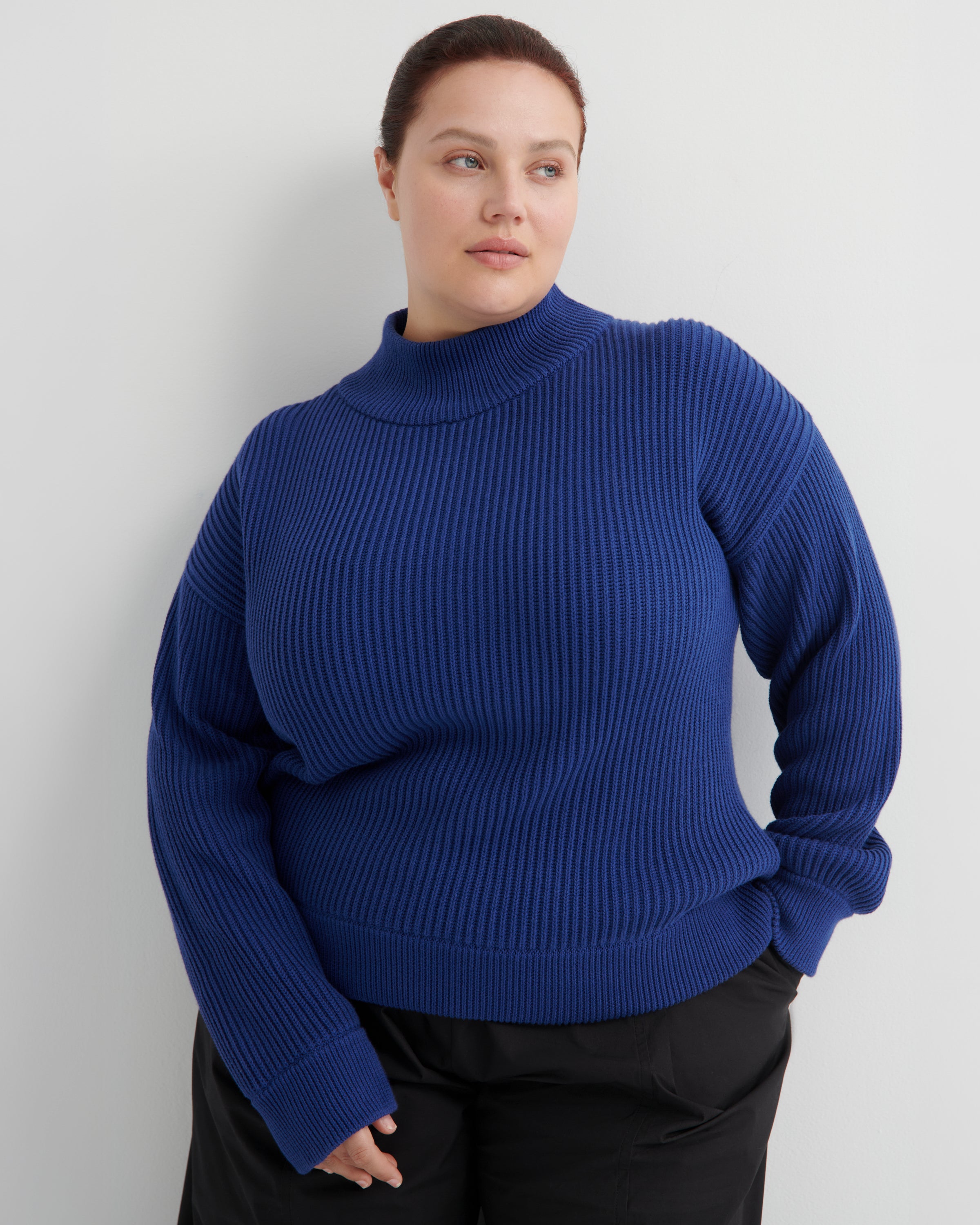 Kowtow Fisher Jumper Factory Blue