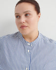 Kowtow Impression Shirt Workwear Stripe