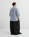 Kowtow Impression Shirt Workwear Stripe