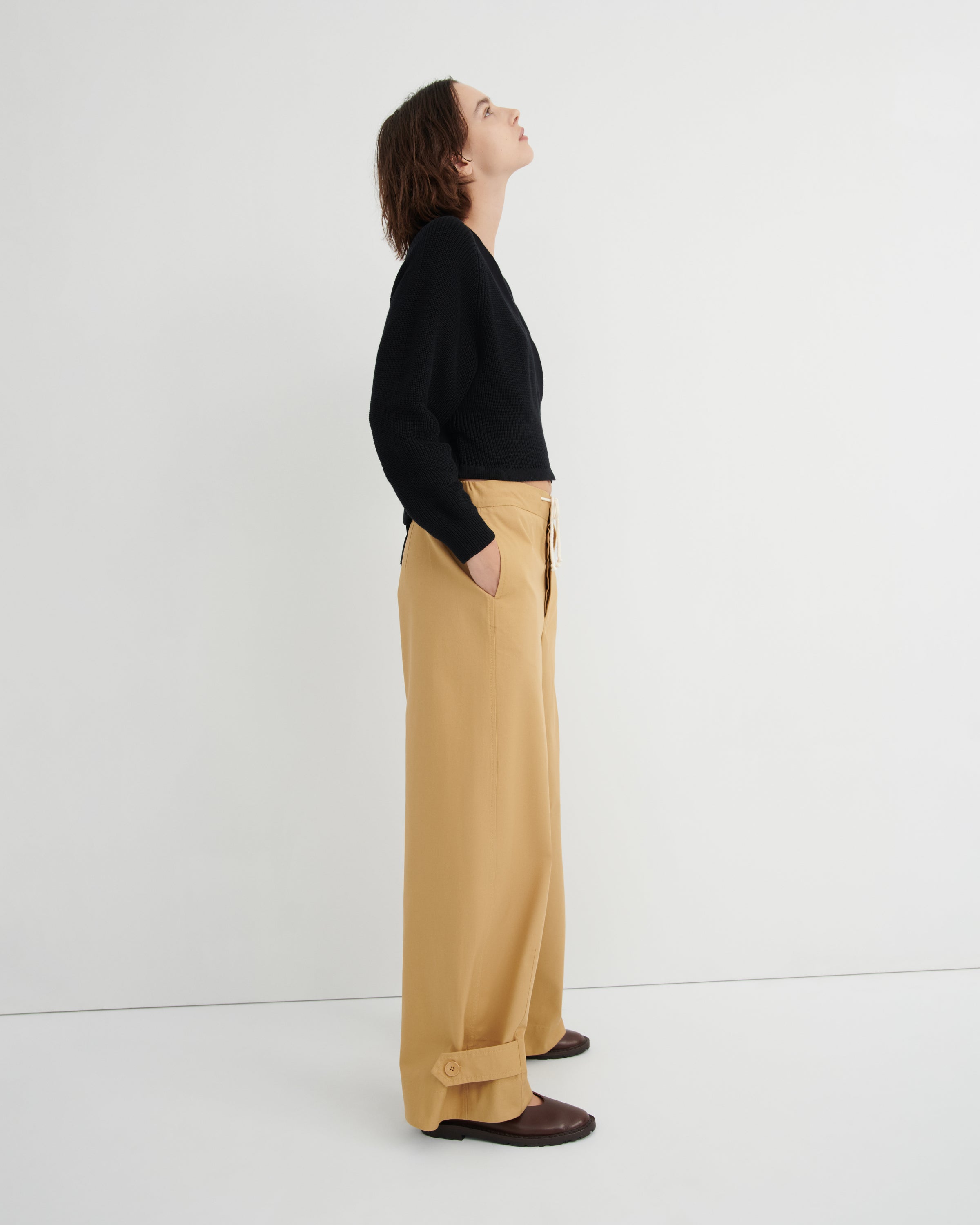 Kowtow Tab trouser Driftwood