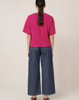 Kowtow Light Boxy Tee Magenta