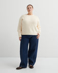 Kowtow Patchwork Jumper Chalk