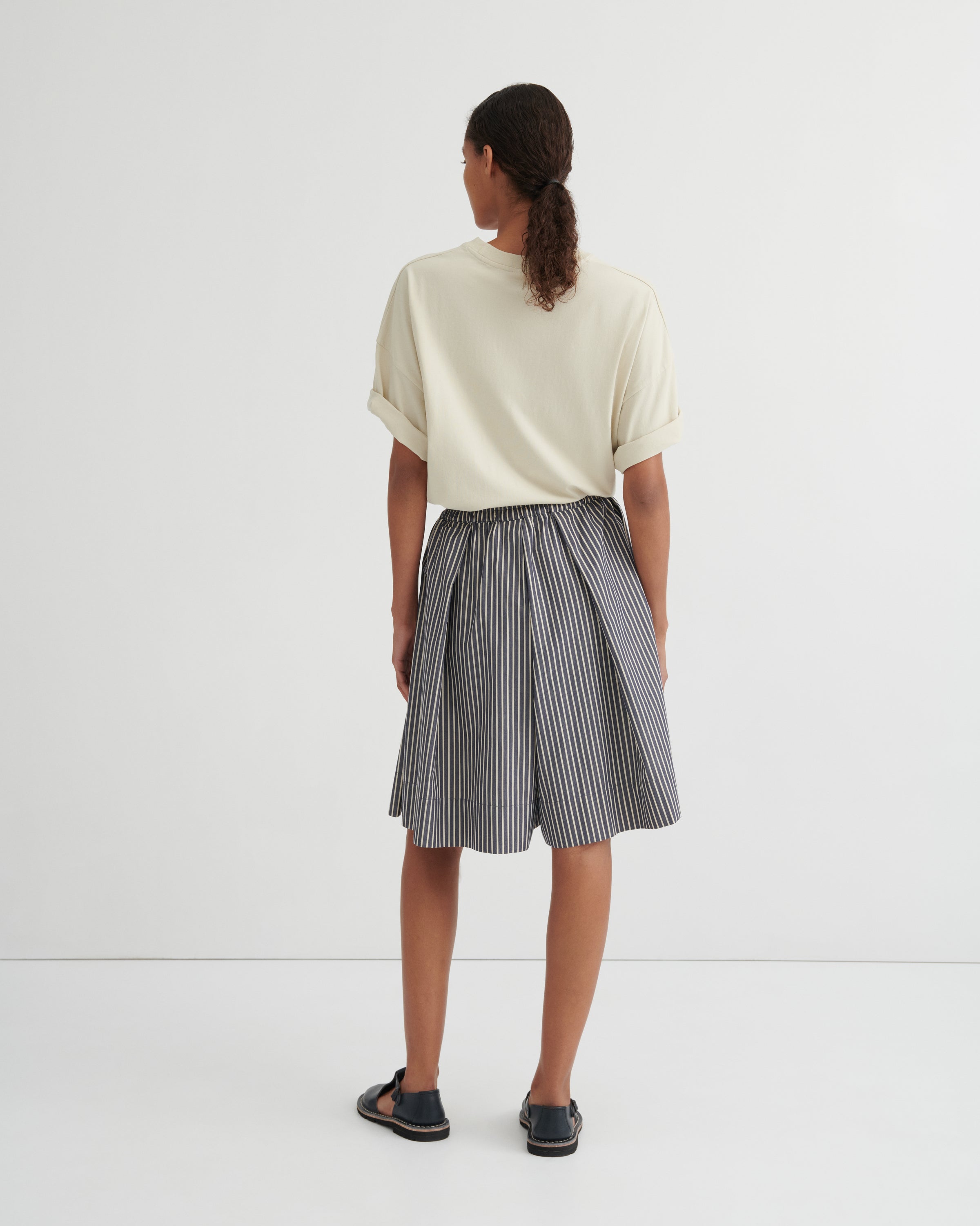 Kowtow Ray Shorts Stripe