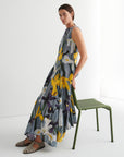 Kowtow Signify Dress Iris Print