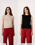 Francie Posy Cotton Vest