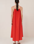 Kowtow Sway Dress Scarlet Red