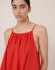 Kowtow Sway Dress Scarlet Red